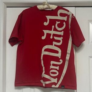Von Dutch Red T-Shirt for Men